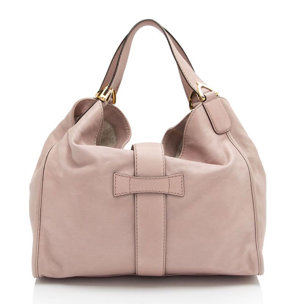 Gucci Leather Stirrup Tote - Picture 3 of 15
